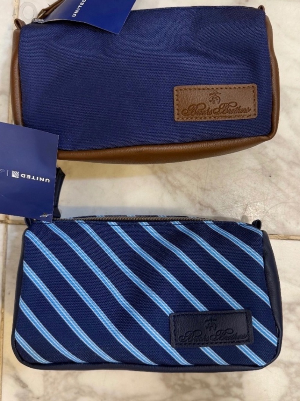 2 Unopened Brooks Brothers Amenities Kits: United